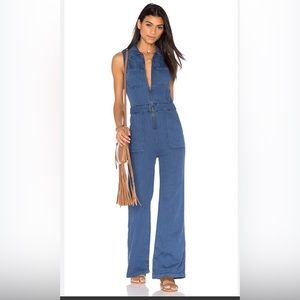 The Wind and More Retro Jumpsuit in Blue